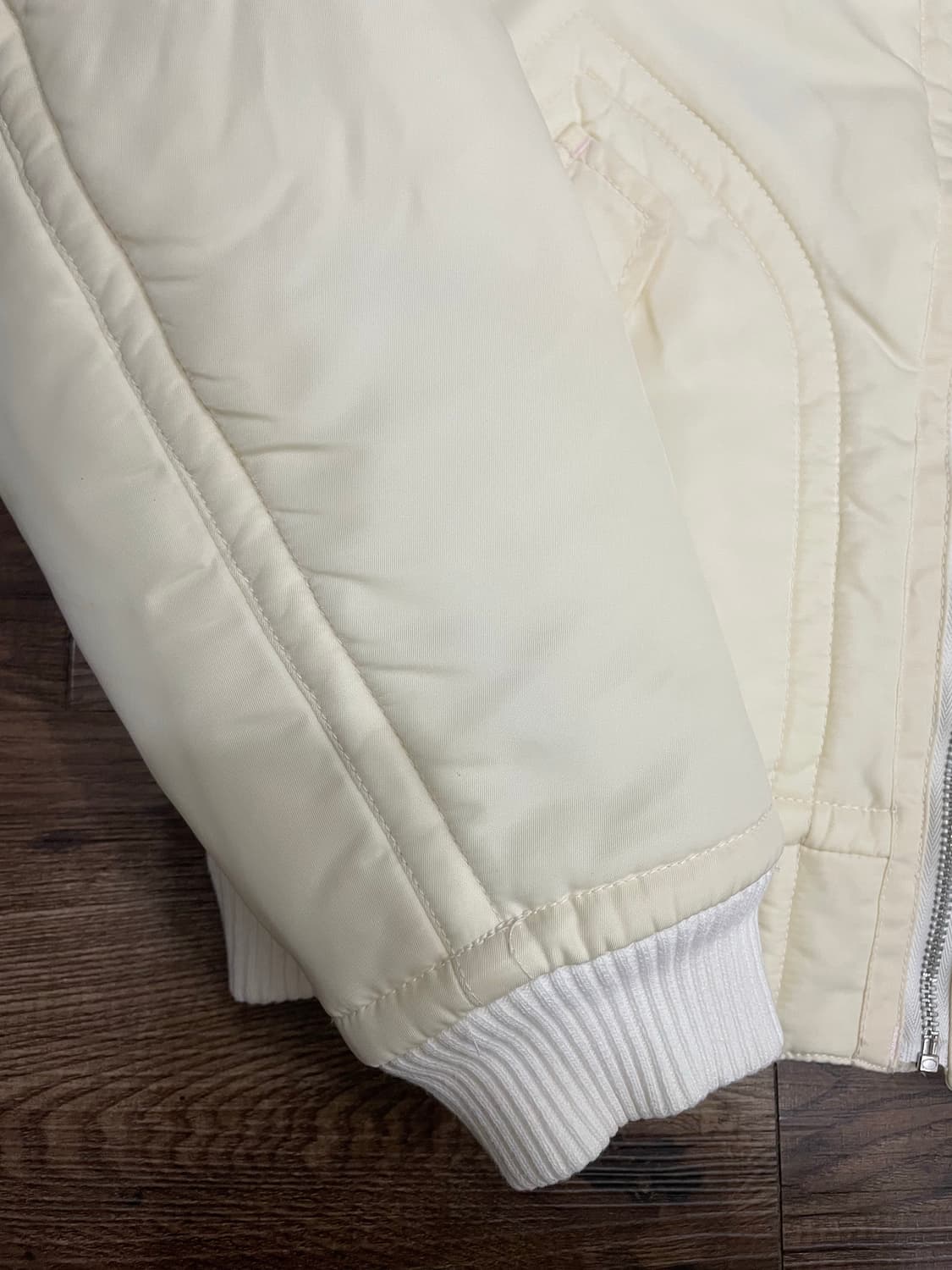 폴로 랄프로렌 크림 봄버 자켓 항공점퍼  상품이미지4