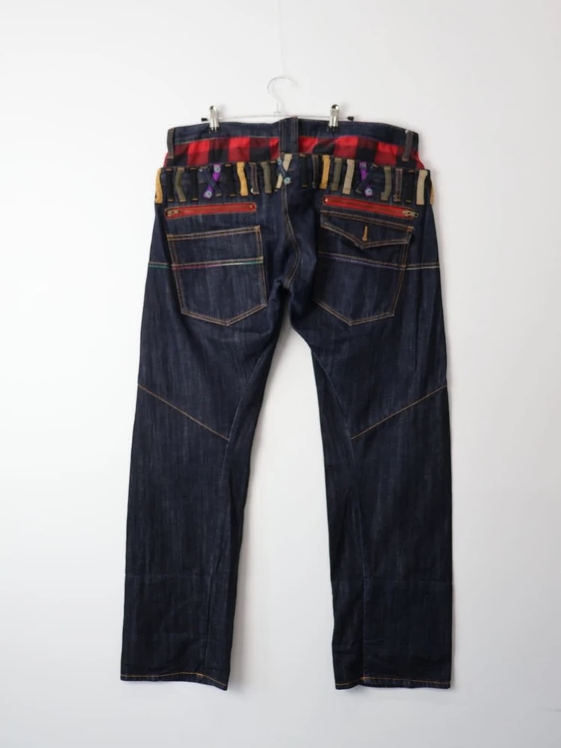Sorridere Patchwork Graphic Denim Jeans 상품이미지6