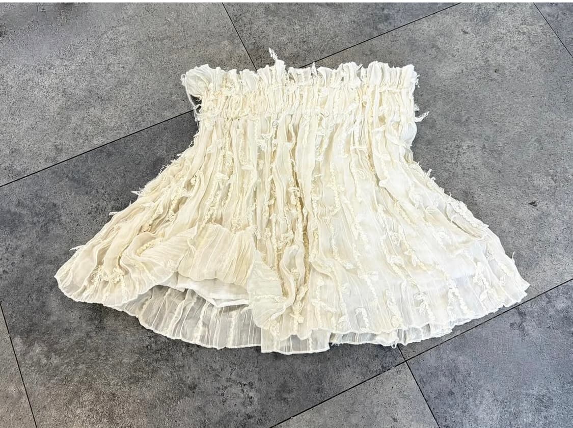 캉캉원피스, 크로쉐탑, 갸루 퍼 베스트, 나무단추베스트, 그런지스커트 상품이미지10