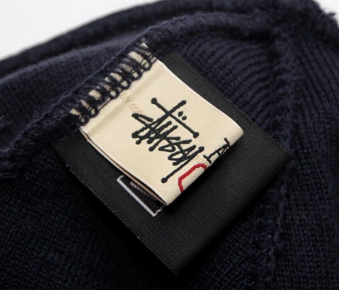 스투시 176 스프링 스트릿 자수 비니 네이비 상품이미지6