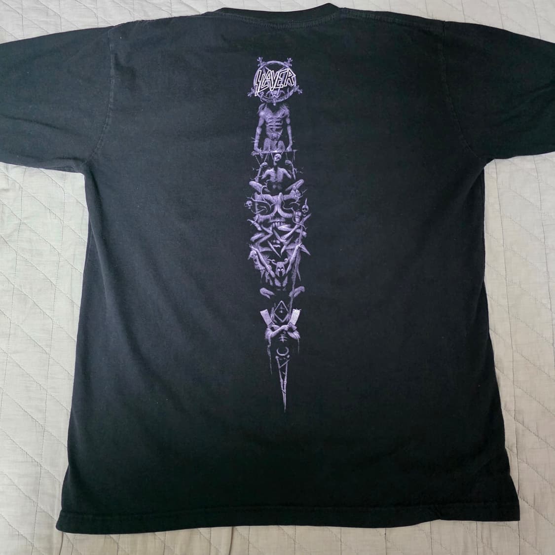 [XL] 90s 슬레이어 SLAYER 코리아 부트 빈티지 밴드티 상품이미지5