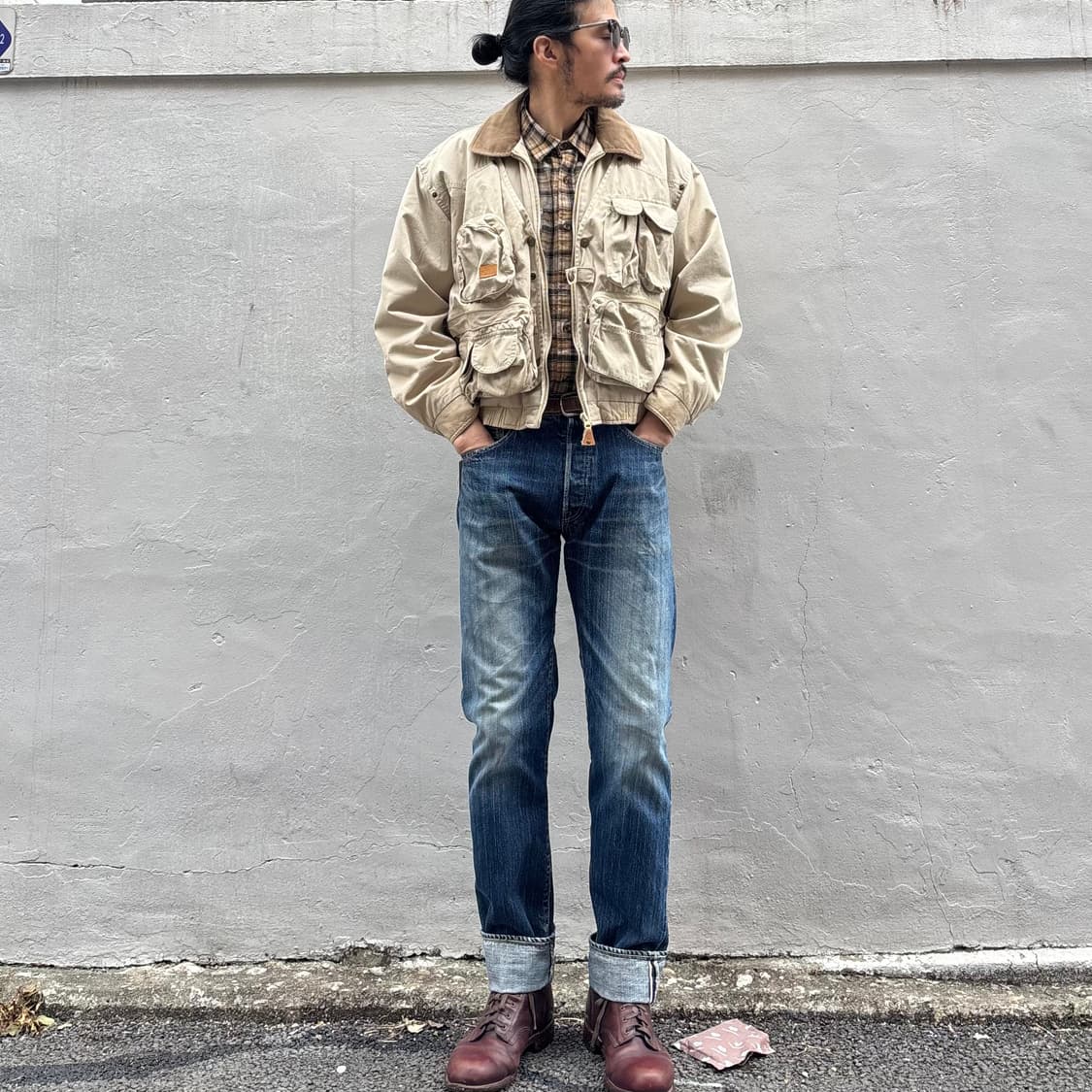 90~00년대 올드 멀티포켓 피싱 자켓 상품이미지10