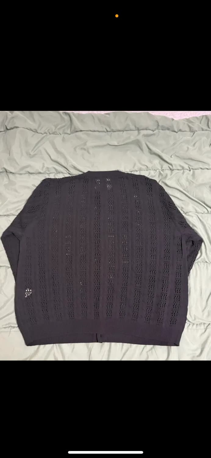 비슬로우 퍼플 가디건 XL 상품이미지2