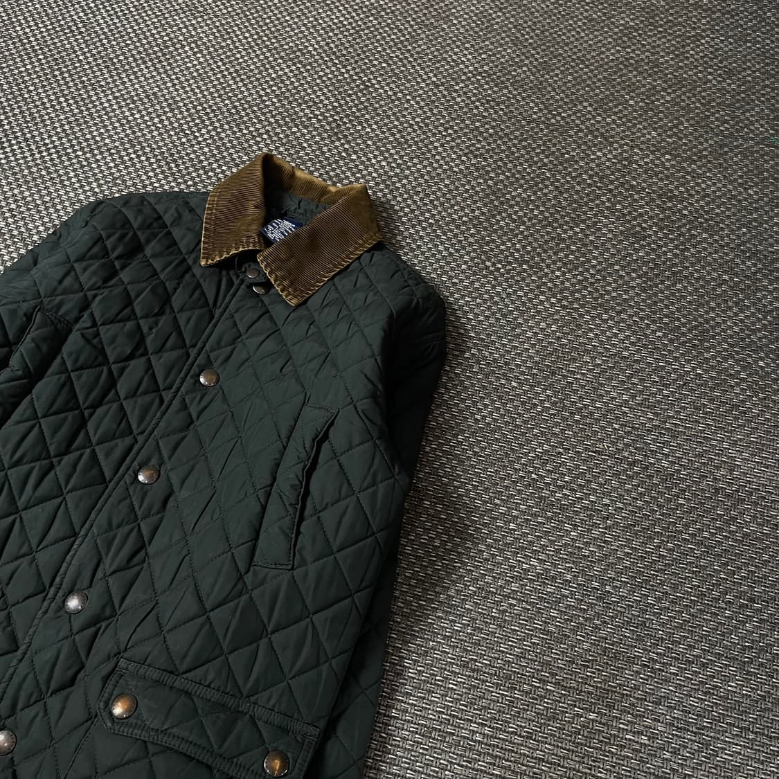 폴로랄프로렌 키즈 코듀로이 카라 퀄팅 자켓 M(12-14) 상품이미지6