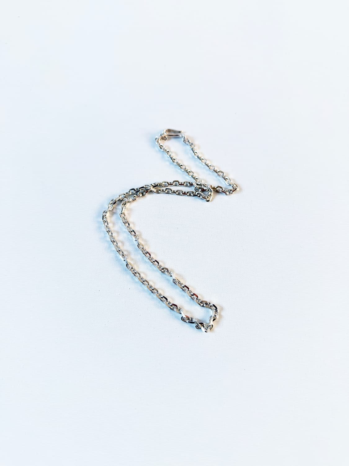 925 실버 각체인 상품이미지2