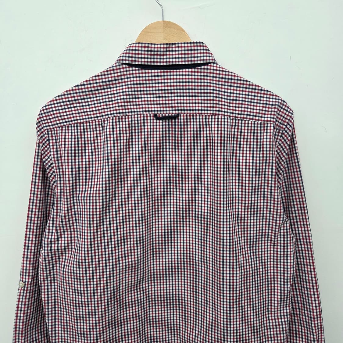 빔즈 체크 긴팔 셔츠 남방 여L 상품이미지6