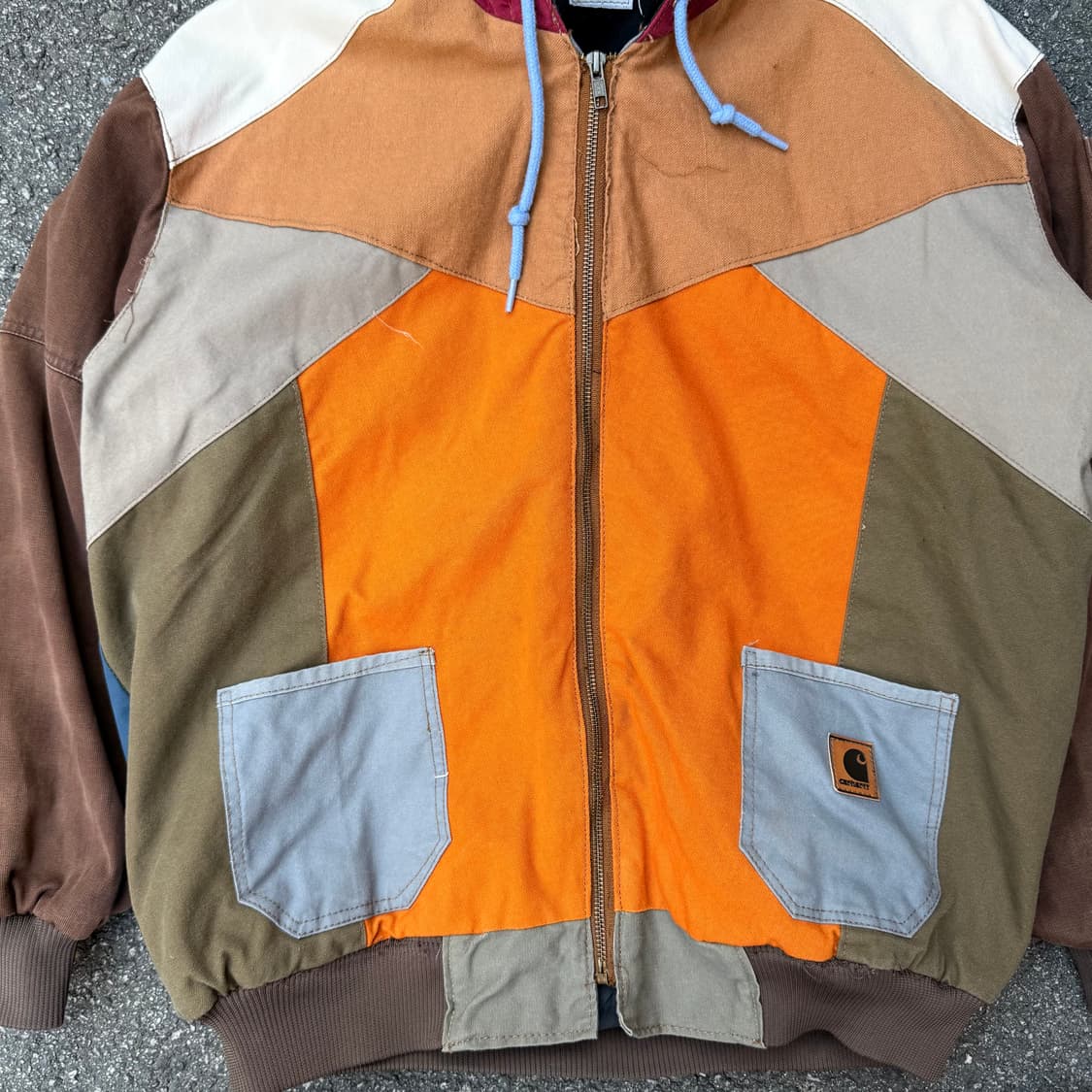 칼하트 리메이크 후드자켓 상품이미지3