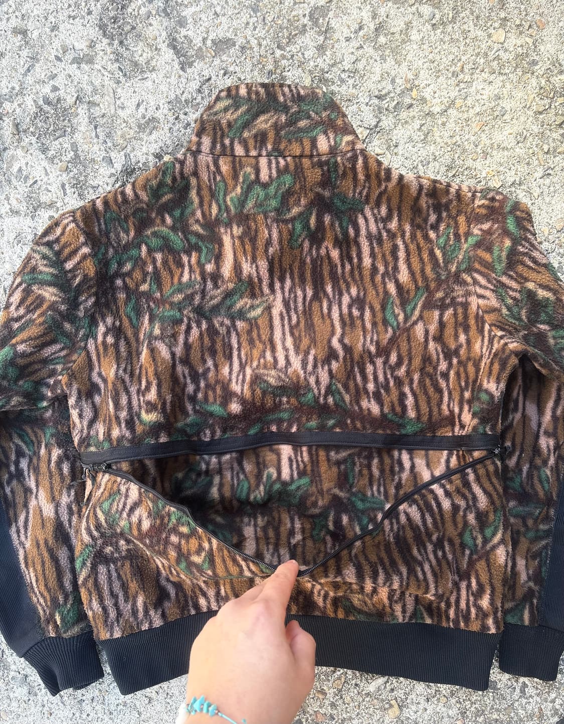 90s Browning 리얼트리 플리스 자켓 상품이미지6