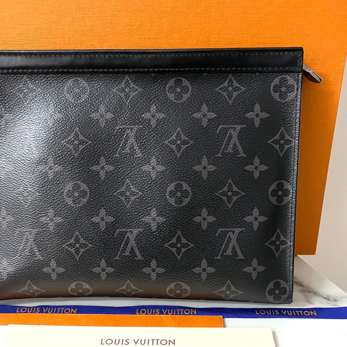 [A급/정품] 루이비통 이클립스 포쉐트 보야주 클러치 백 상품이미지5