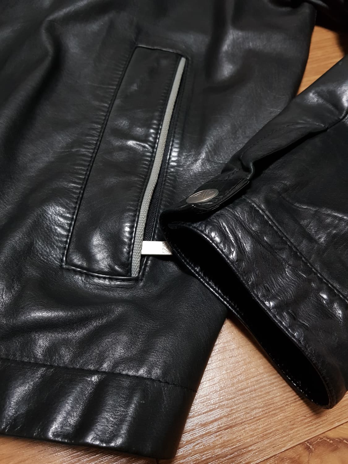 Zeana 에르메네질도 제냐 가죽자켓 상품이미지4