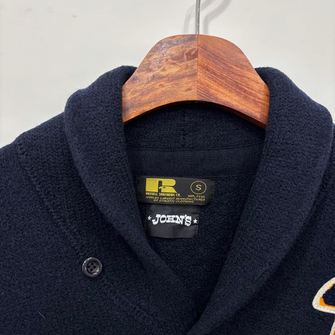 Russell Athletic x John's 숄칼라 가디건 상품이미지5