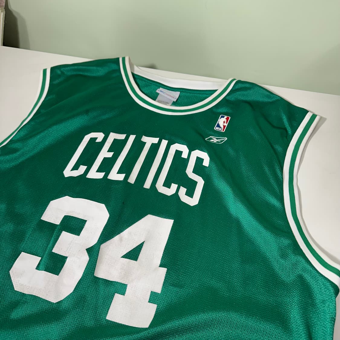 2XL 리복 NBA 보스턴셀틱스 레전드 폴피어스 농구져지 상품이미지1