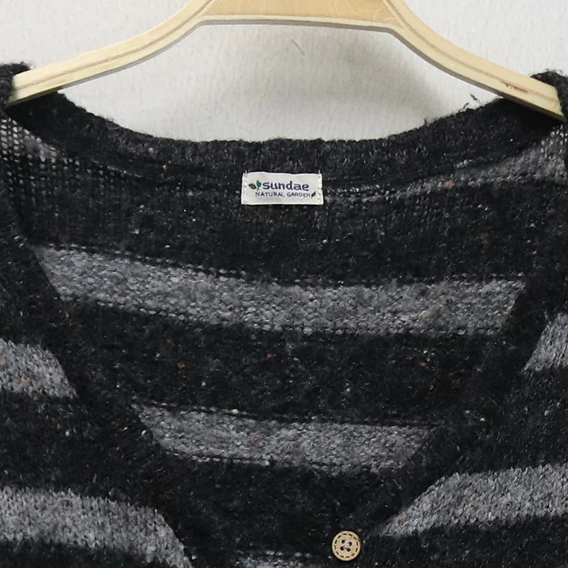 NATURAL GARDEN 스트라이프 글리터 가디건 62102 상품이미지3