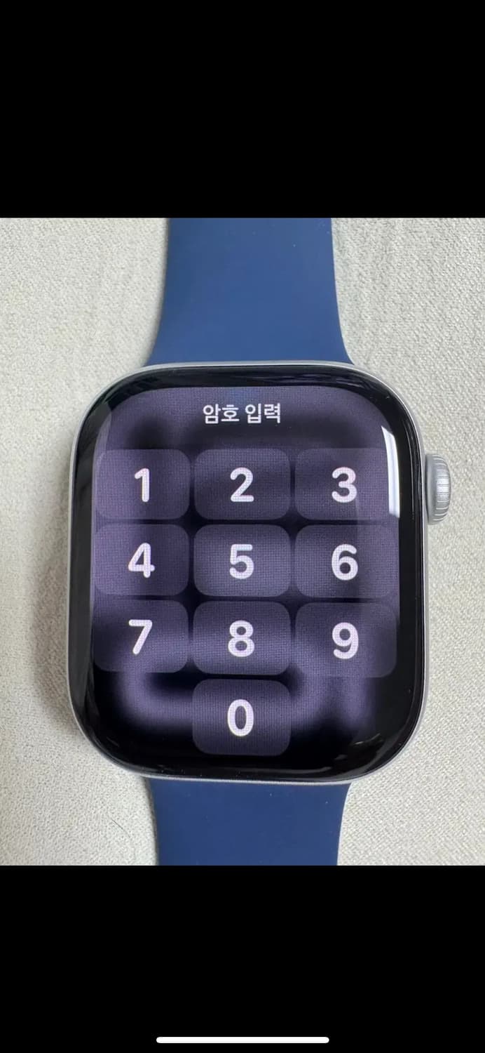 애플워치10GPS,42mm,실버/데님스포츠밴드 상품이미지7