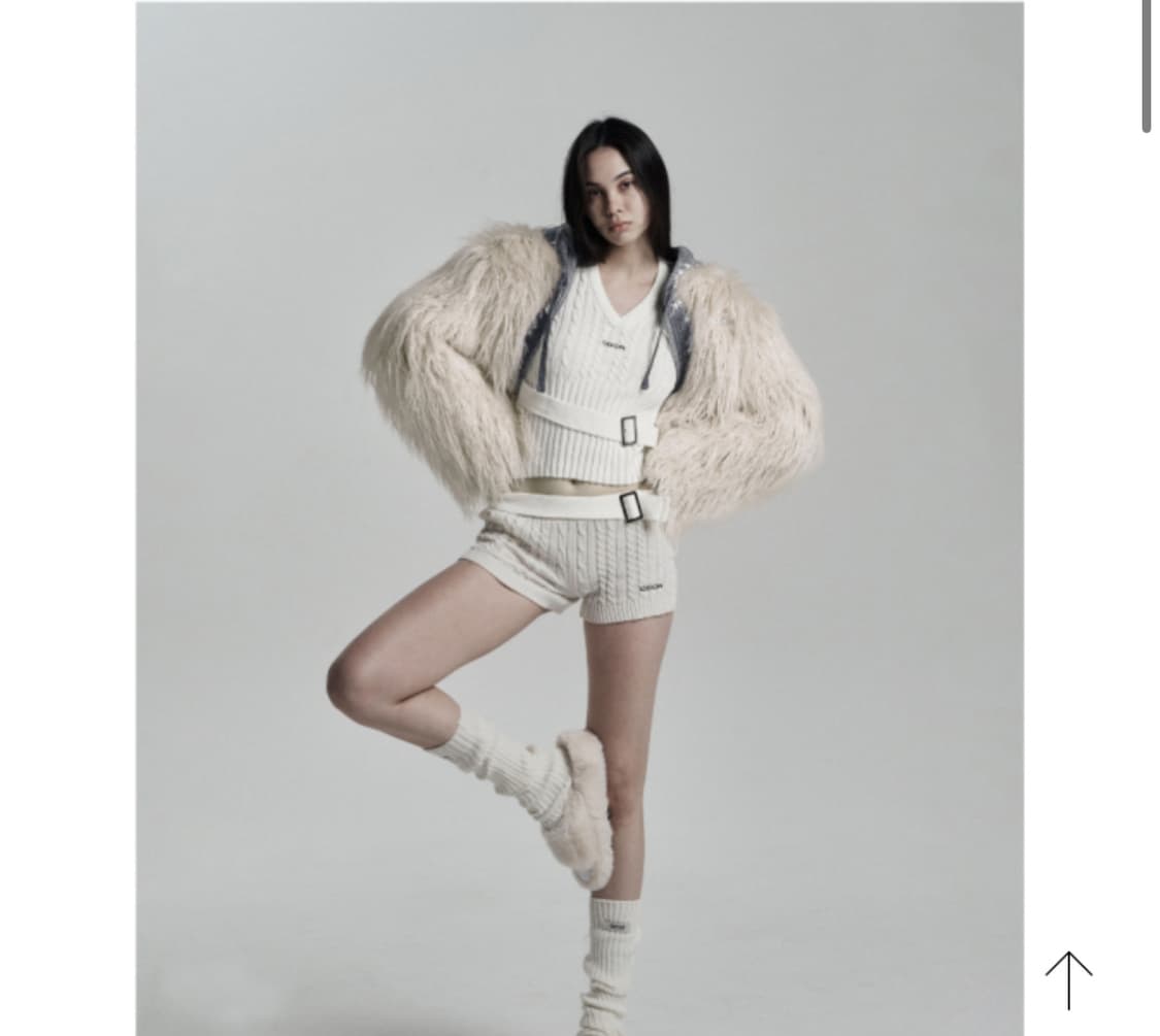 오도어 Crusti hood fur in cream vanilla 상품이미지3
