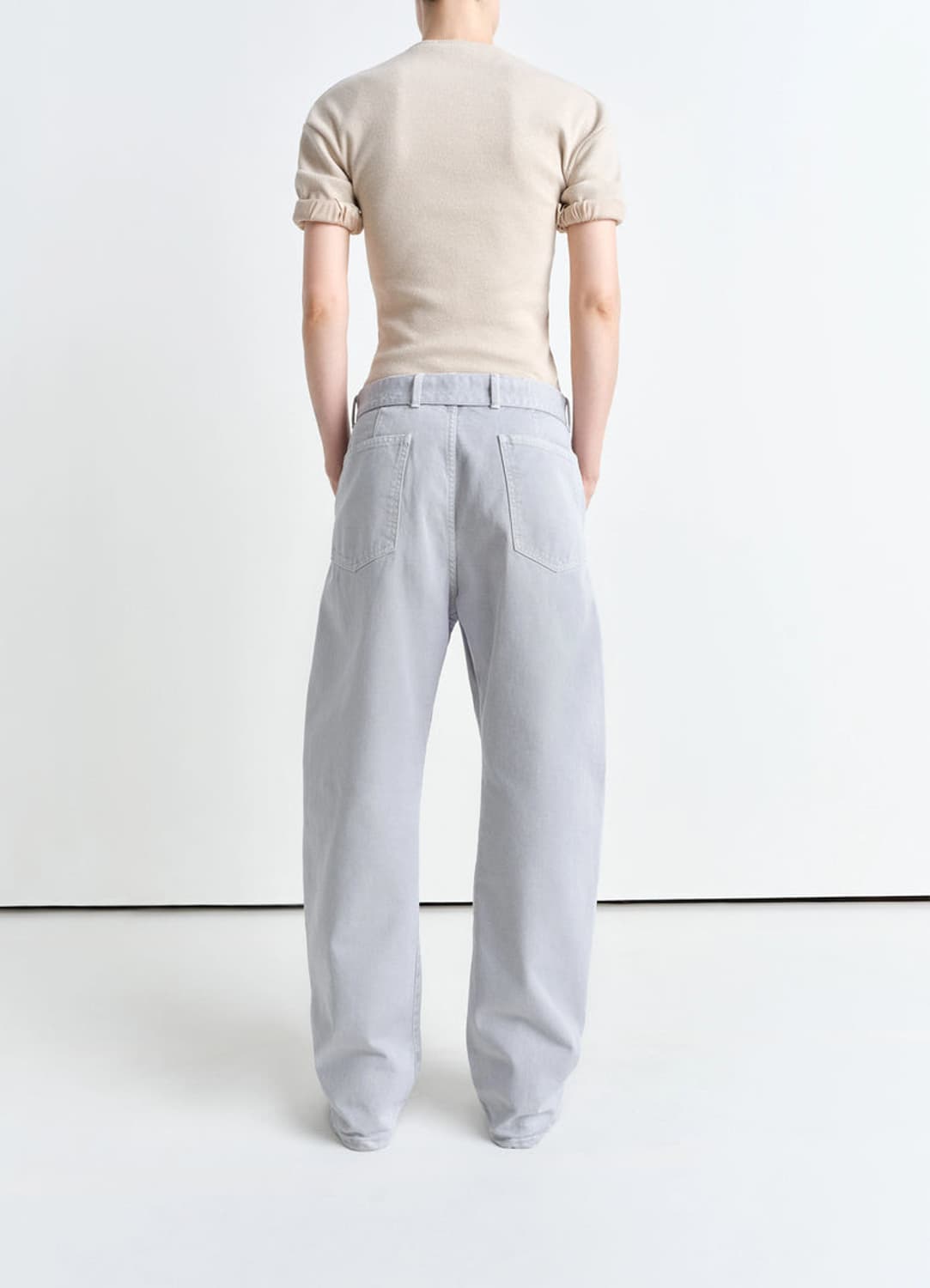 [M] 25SS 르메르 트위스티드 벨티드 데님 Blue grey 상품이미지2