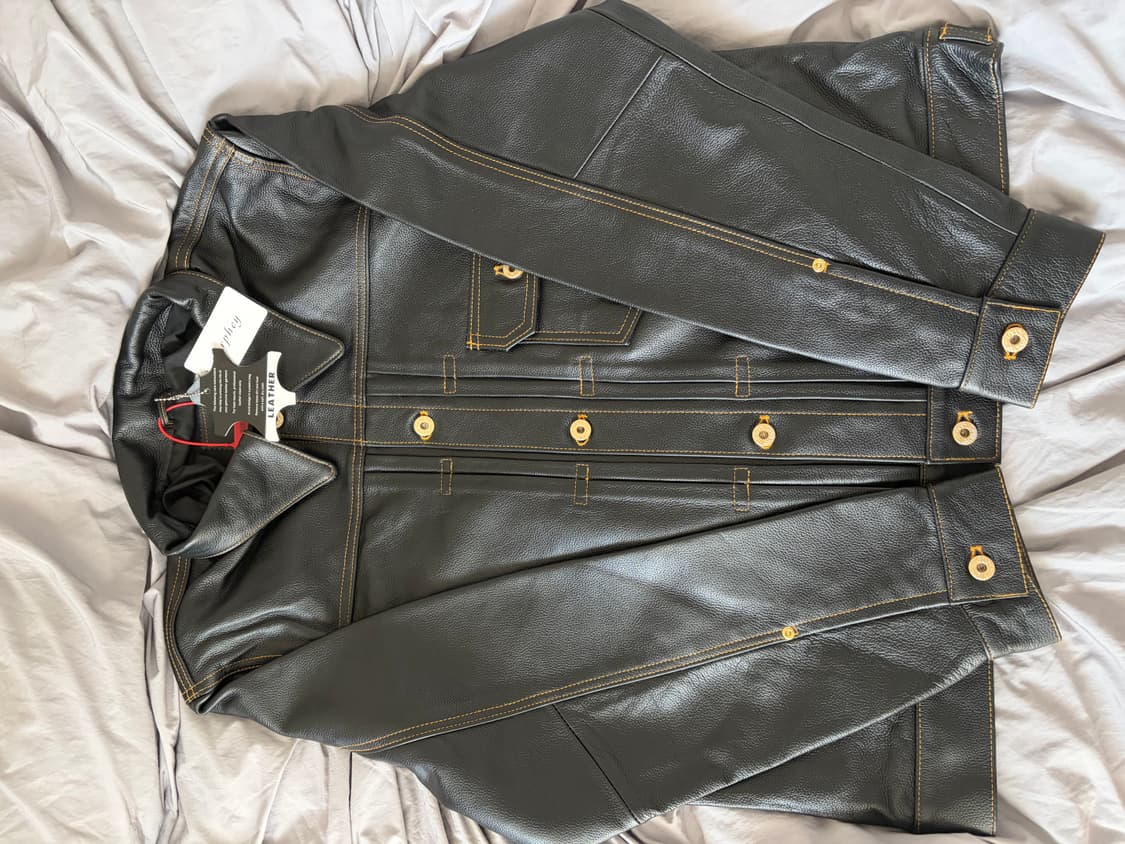 알리 가죽 curphey 레더 자켓 4XL(110) 리얼시몬스 상품이미지4