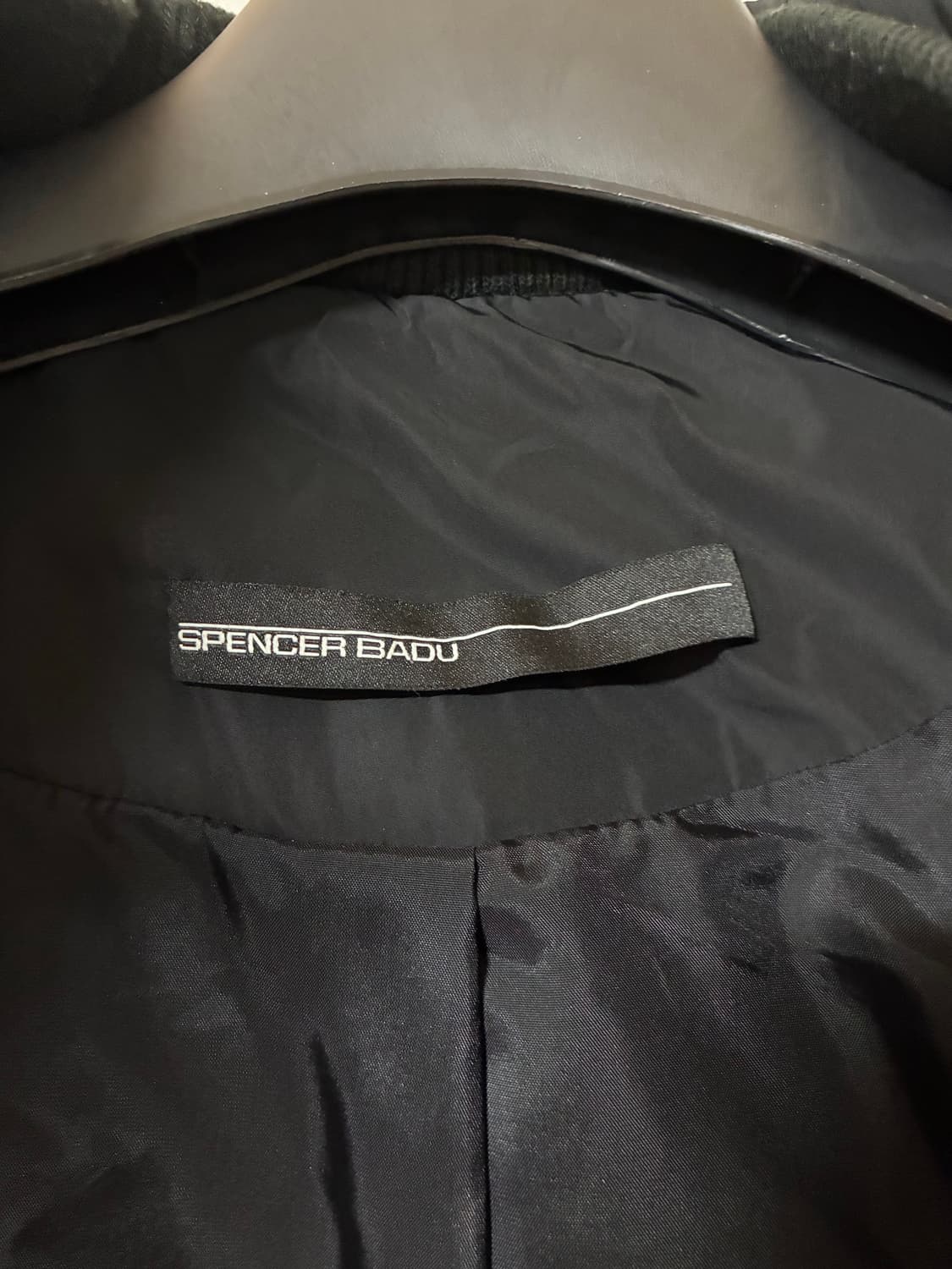 spencer badu 블랙 자켓 상품이미지5