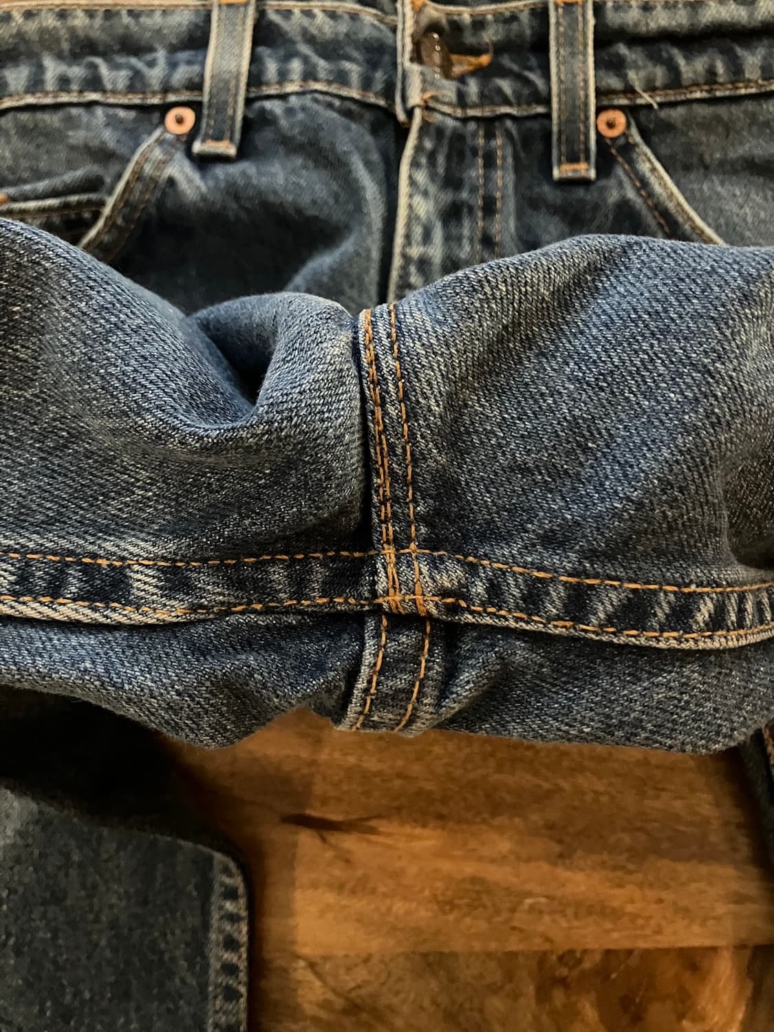 90s USA 빈티지 리바이스 517 부츠컷 데님 팬츠 상품이미지8