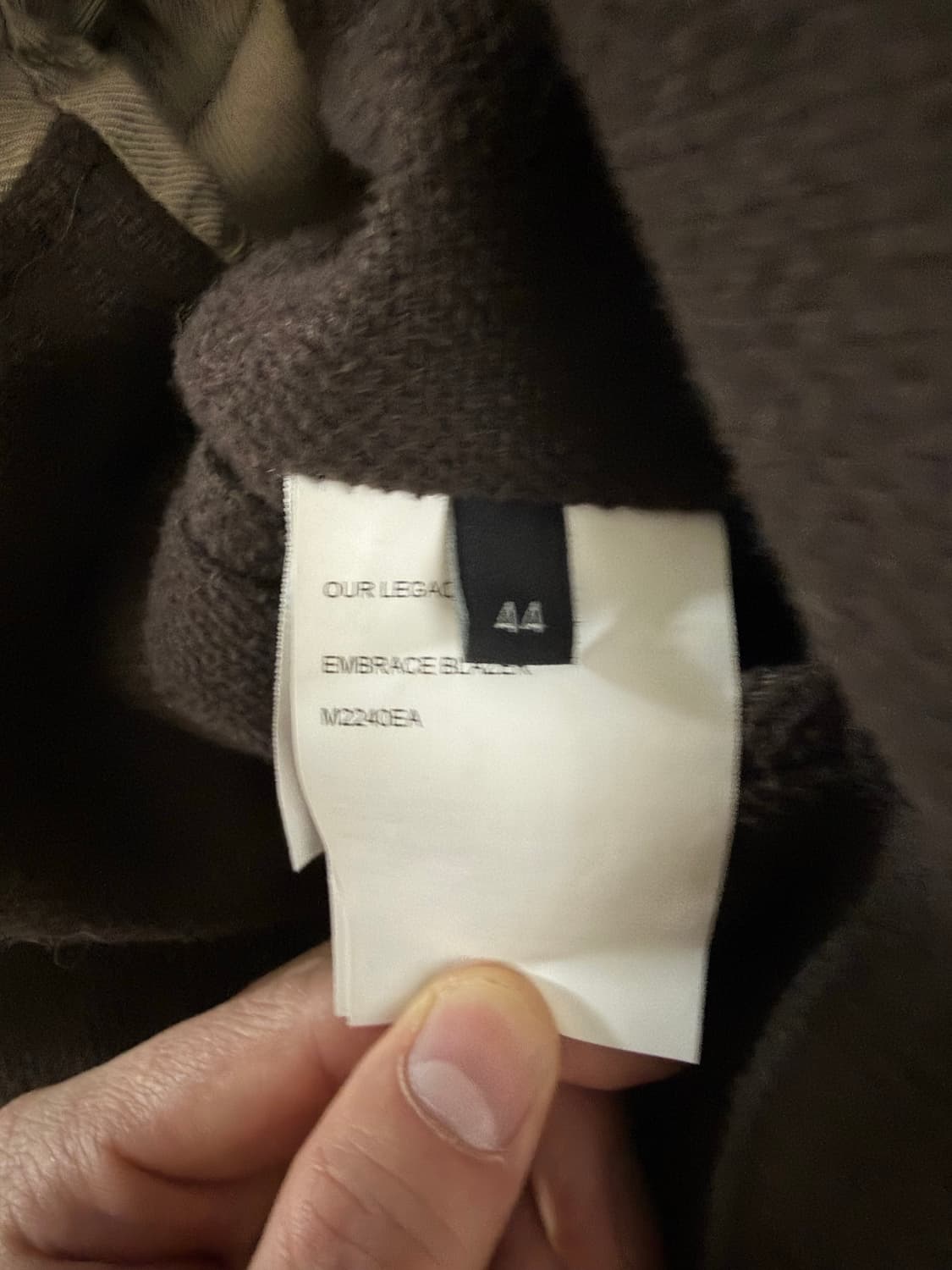 아워레가시 태일러드 자켓 상품이미지4