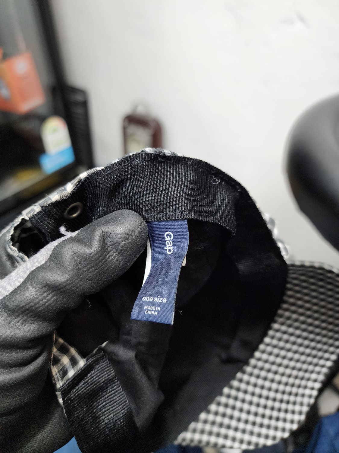 GAP 갭 체크무늬 볼캡 상품이미지4