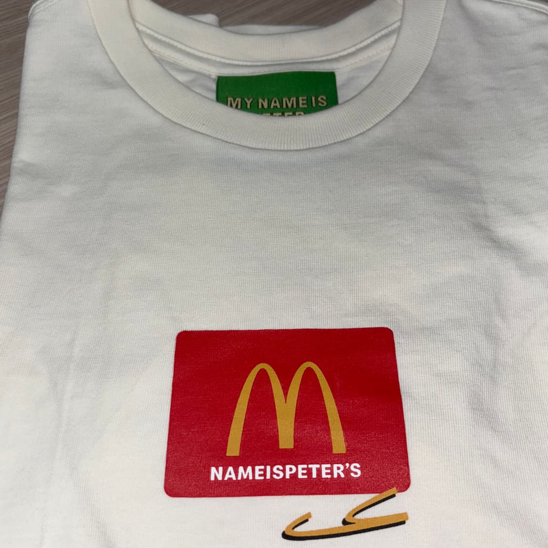 (W) 마이네임이즈피터 반팔 티셔츠 PACDONALD T-SHIRTS 상품이미지2