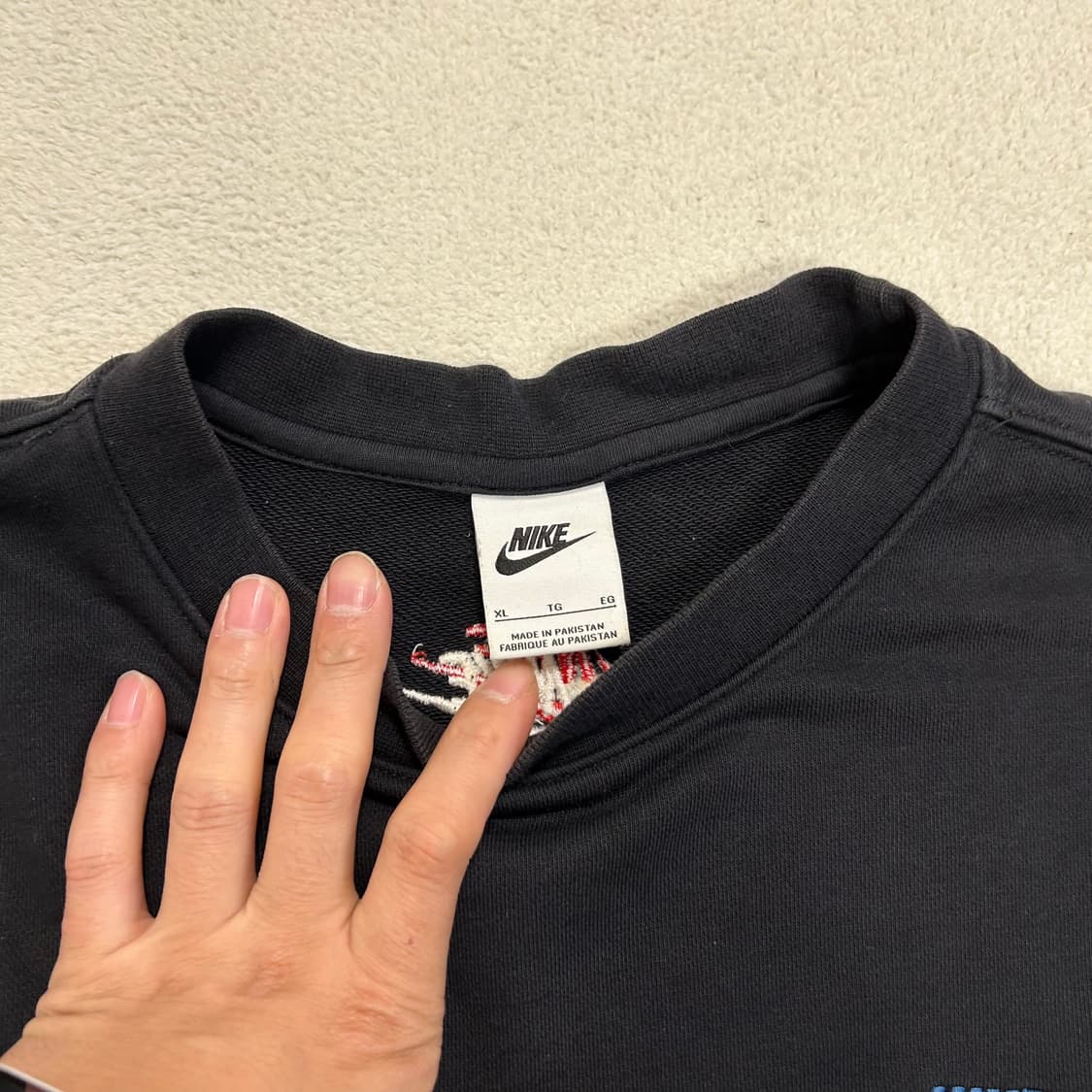 Nike Black Multi Logo Sweatshirt 상품이미지6