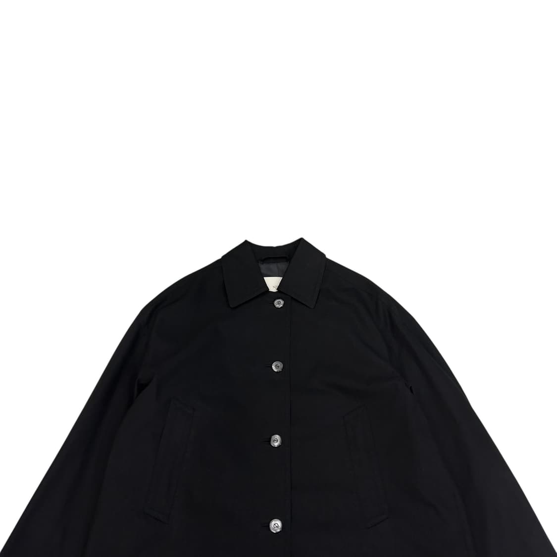 낫띵리튼 코튼 싱글 트렌치 코트 상품이미지2