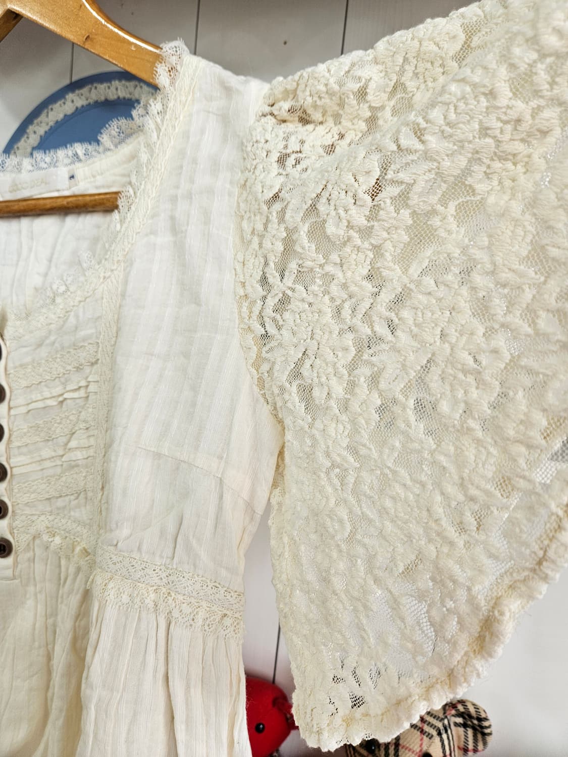 레이스 코튼 원피스 상품이미지6