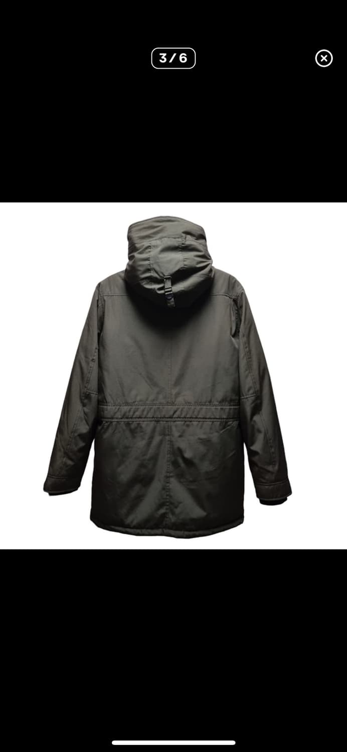 zara man 자라맨 겨울 야상 패딩 카키컬러 남성패딩 상품이미지2