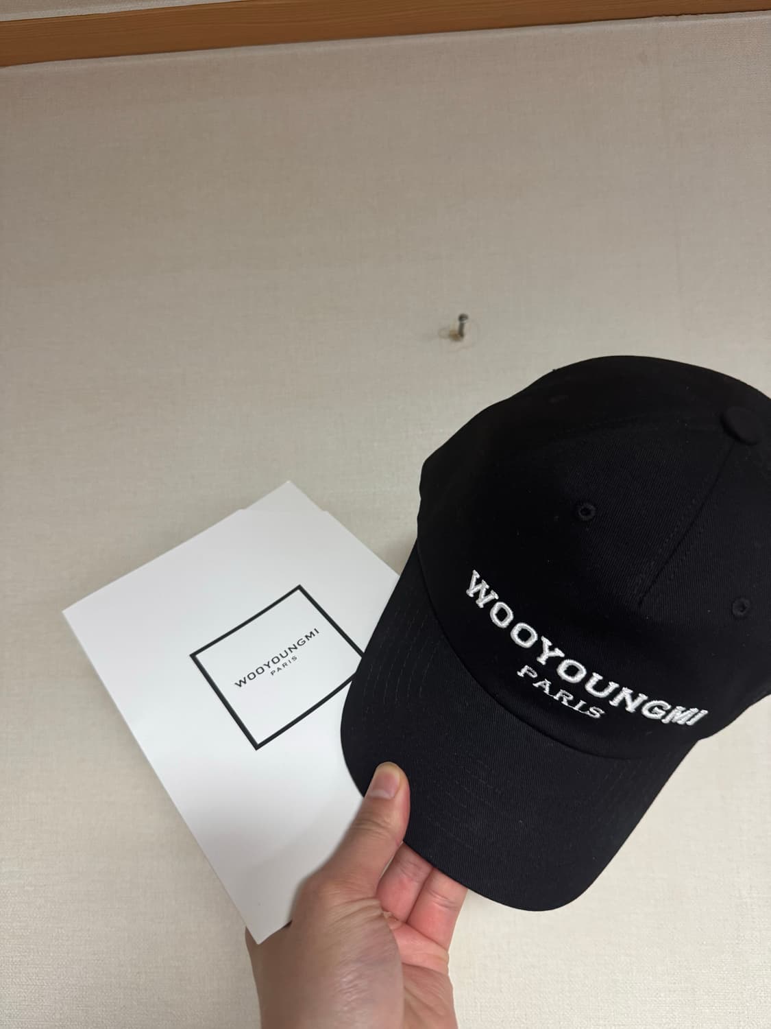 우영미모자 새상품볼캡 상품이미지3