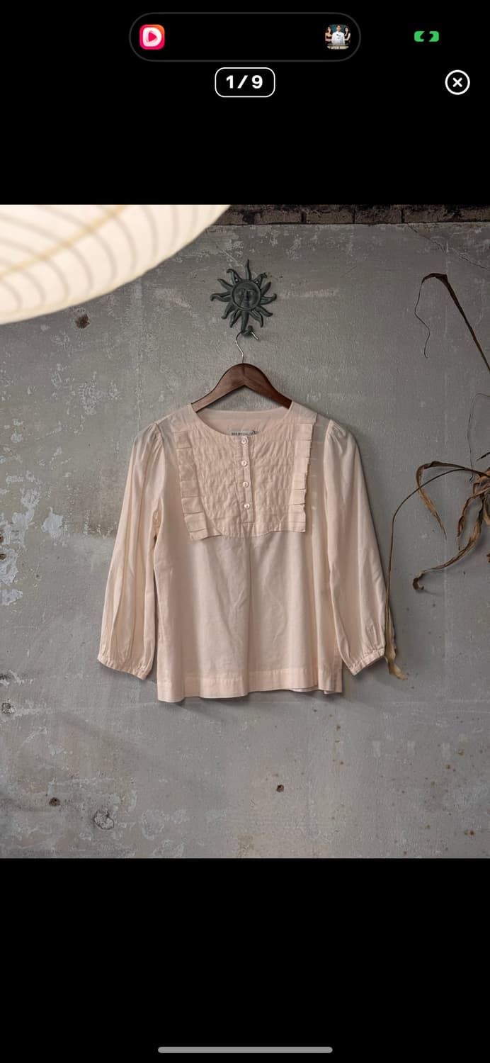 끌로에 연핑크 블라우스 Chloe Blouse 상품이미지1