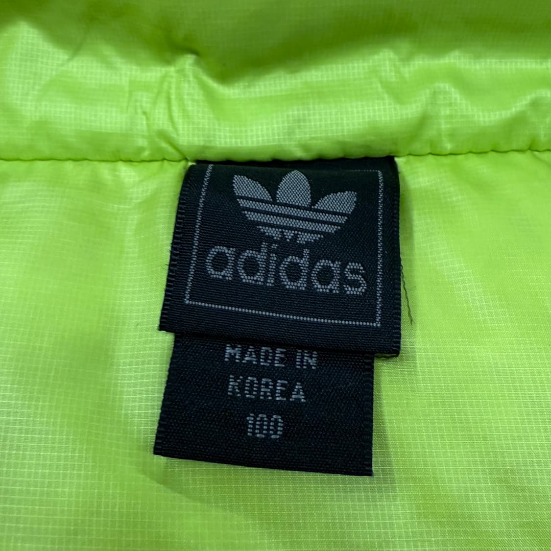 아디다스 초코나무숲 브라운 구파이어버드 숏패딩 100 상품이미지5