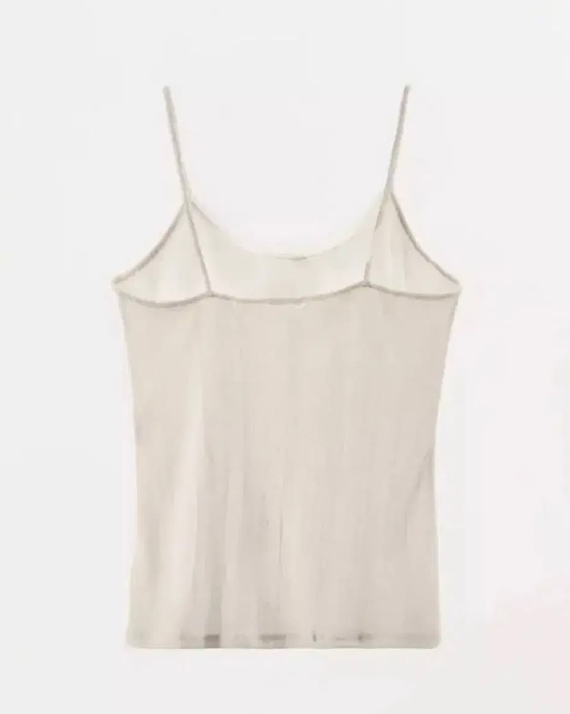 ZARA 자라 포인텔 탱크 탑, 자라 아일렛 나시, 자라 슬리브리스 상품이미지8