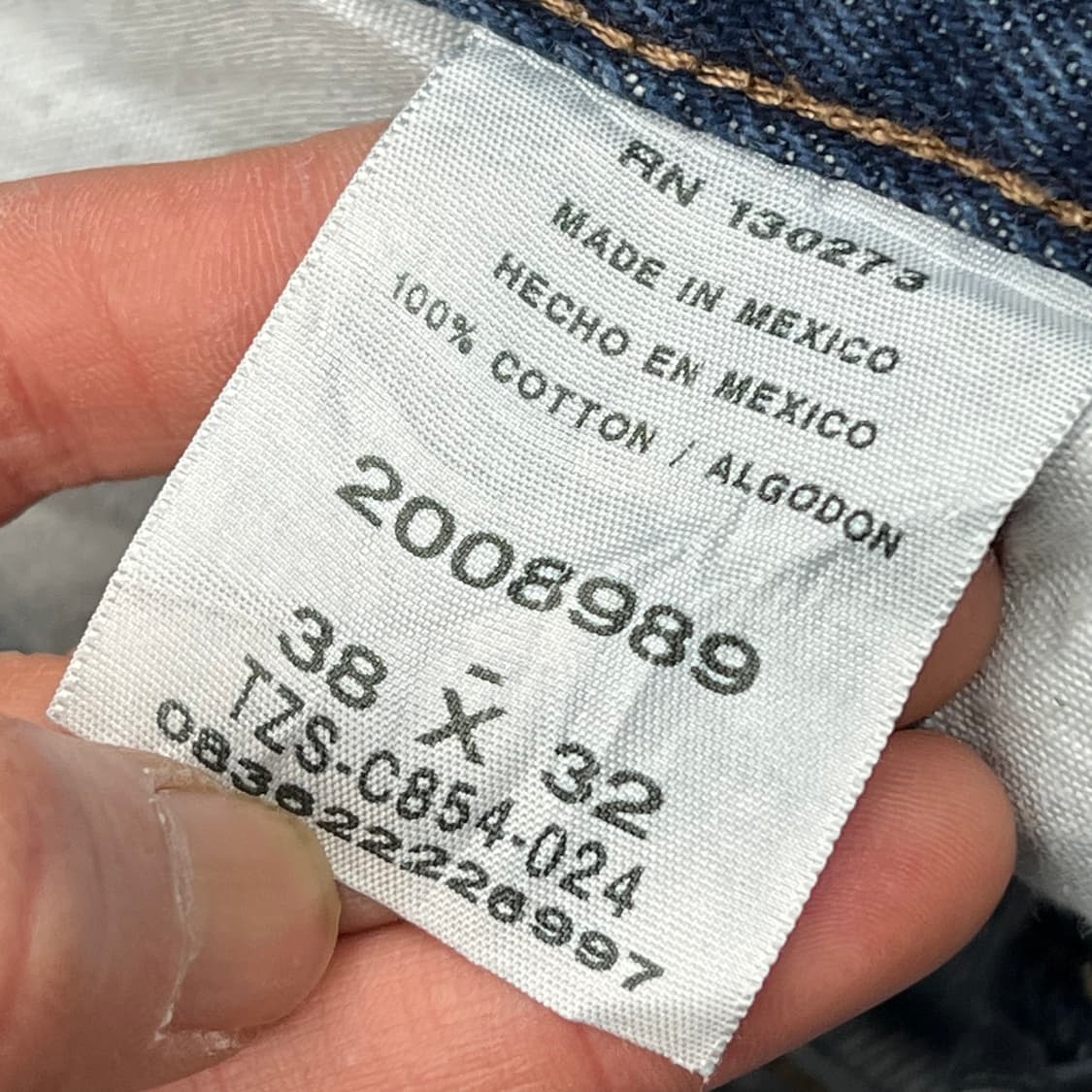 리 워크 데님팬츠 s09641 상품이미지8