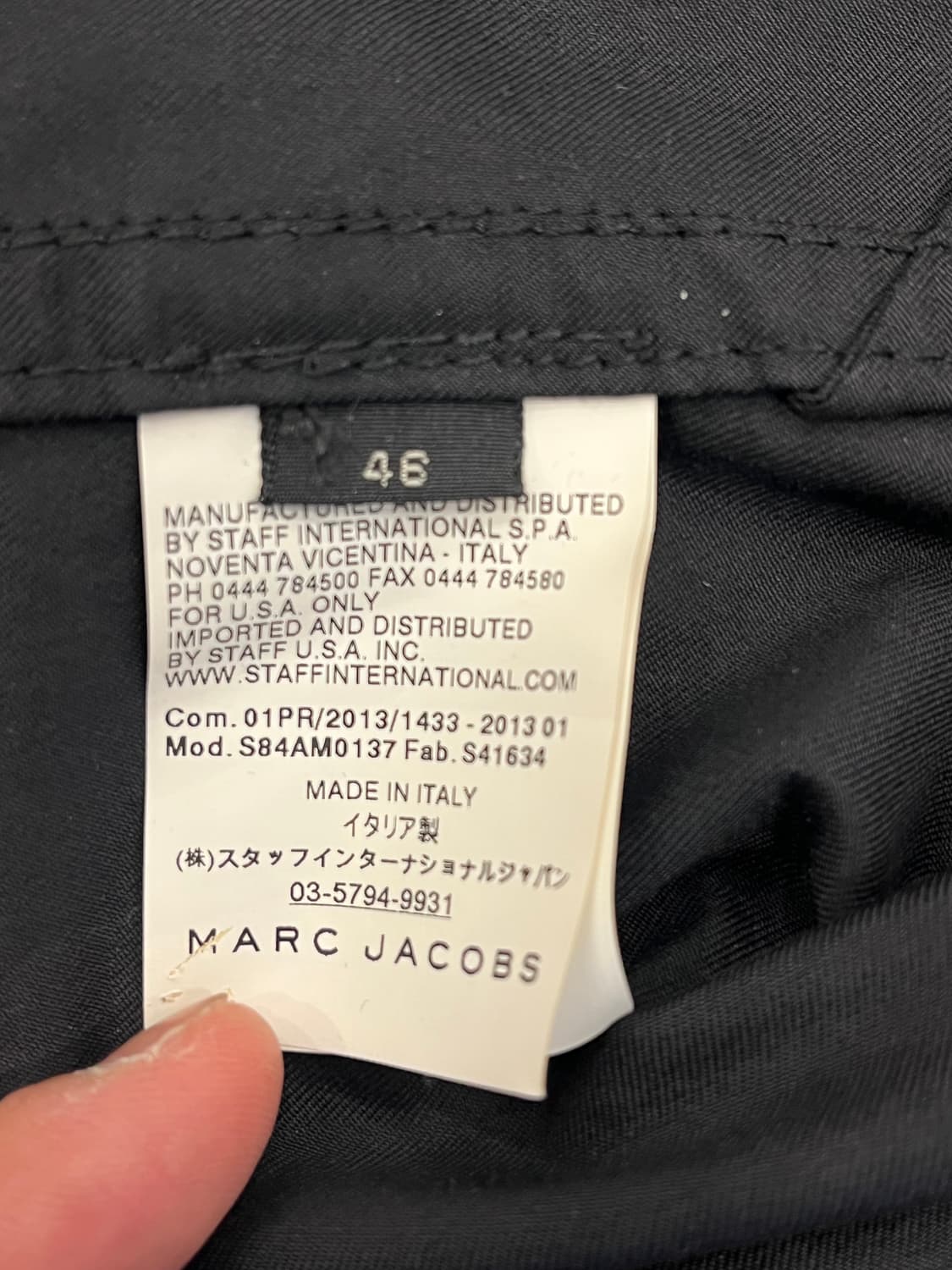 MARC JACOBS COTTON UTILITY JACKET 상품이미지8