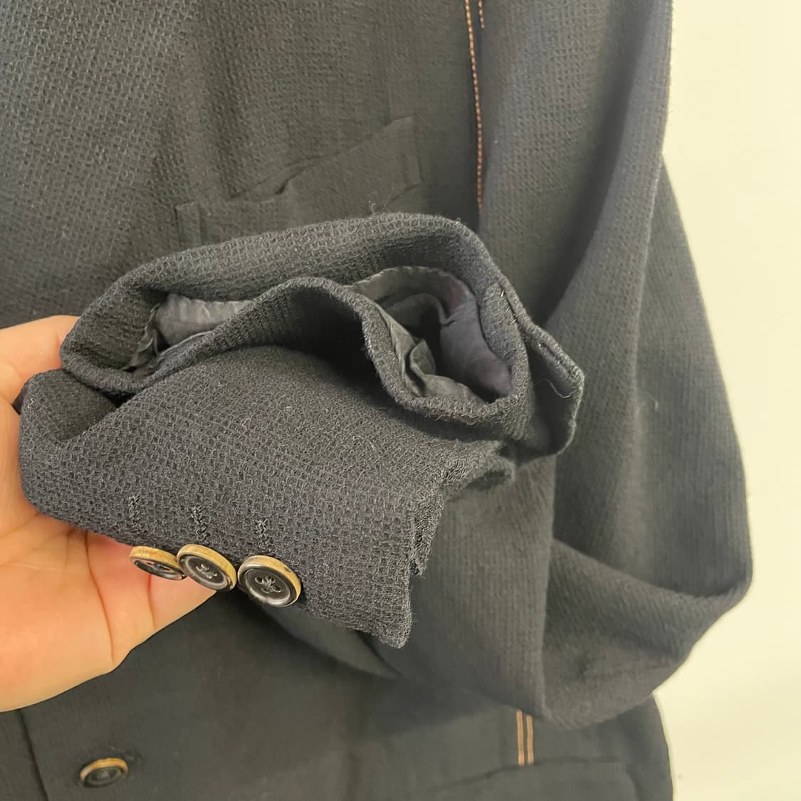 꼼데가르송옴므 스티치 블레이저 자켓 상품이미지7