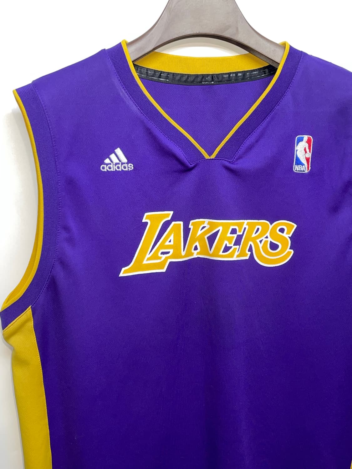 아디다스 NBA 레이커스 농구 유니폼 퍼플 상품이미지3