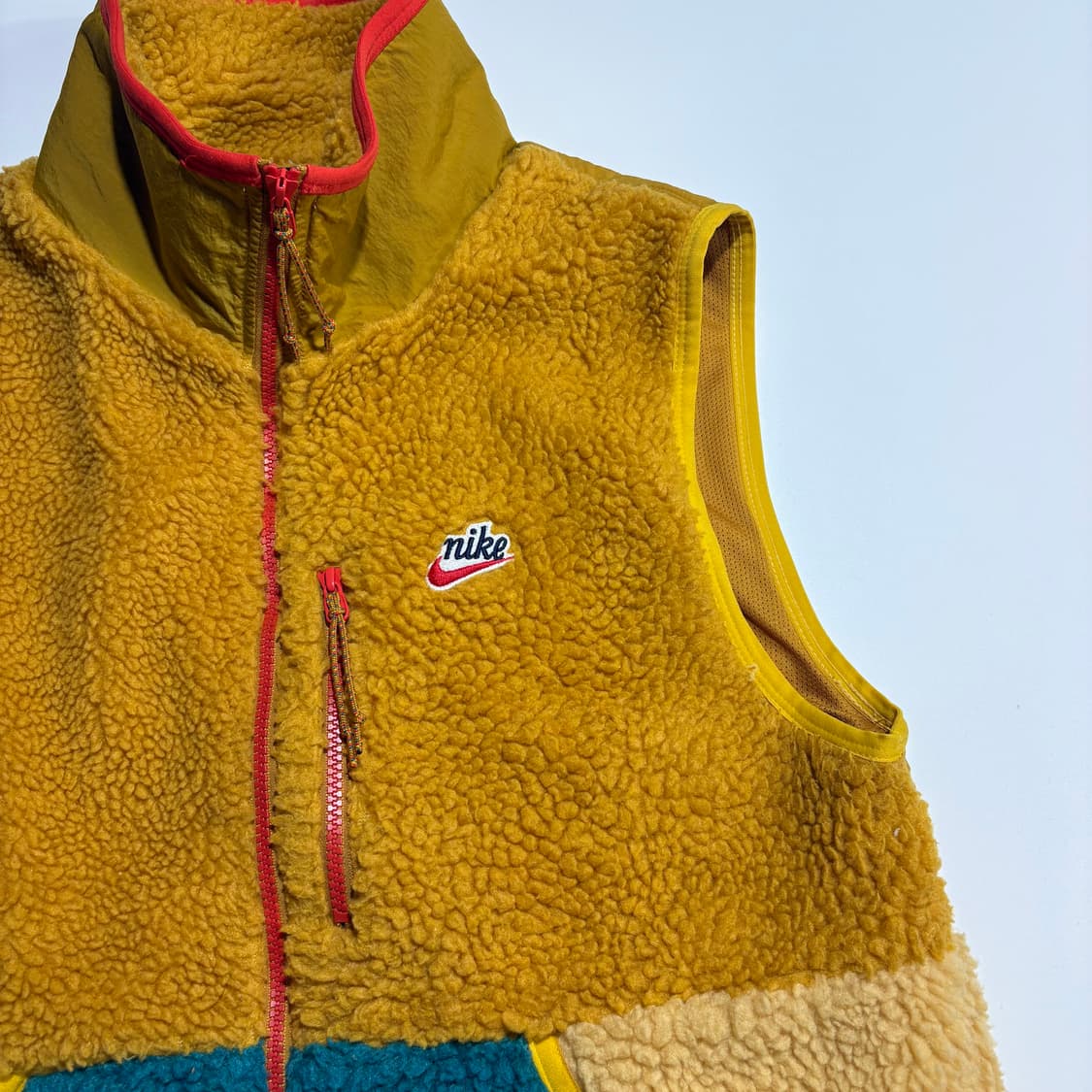 나이키 컬러블록 플리스 베스트 상품이미지4