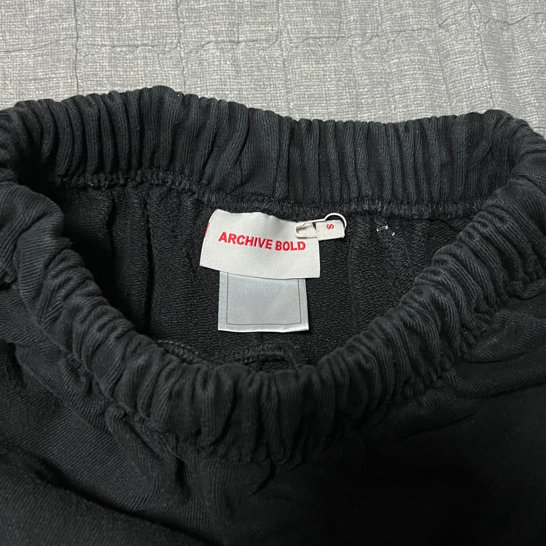 아키이브 볼드 팬츠 S 조거 블랙 츄리닝 츄바 빈티지 상품이미지2