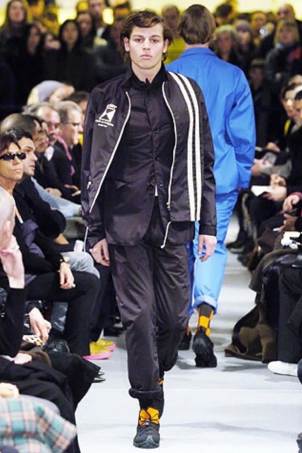 꼼데가르송 옴플 05AW 스포츠 레이싱 니일론 자켓 상품이미지1