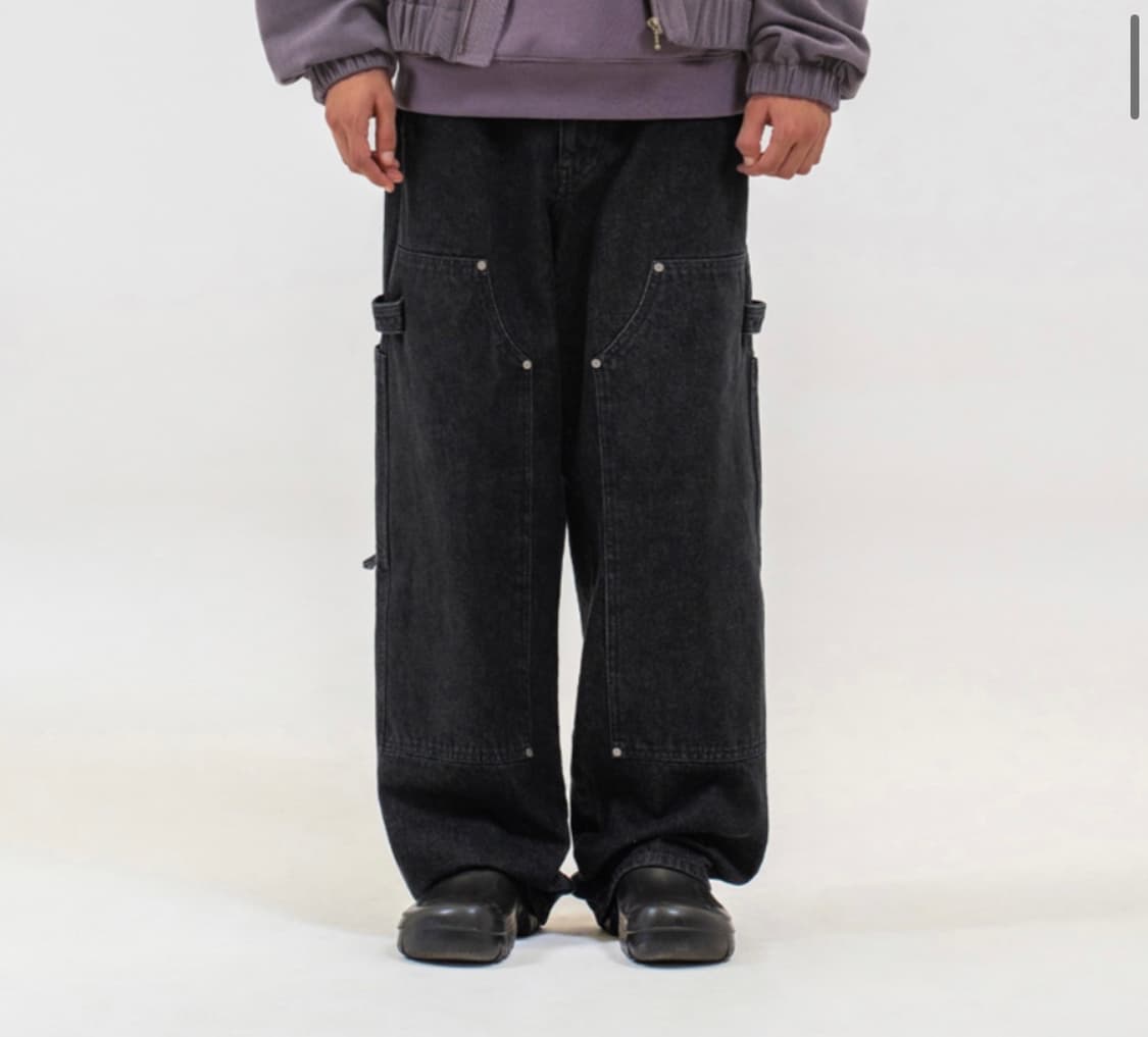 비바스튜디오 CARPENTER PANTS [BLACK] M 카펜터 상품이미지1