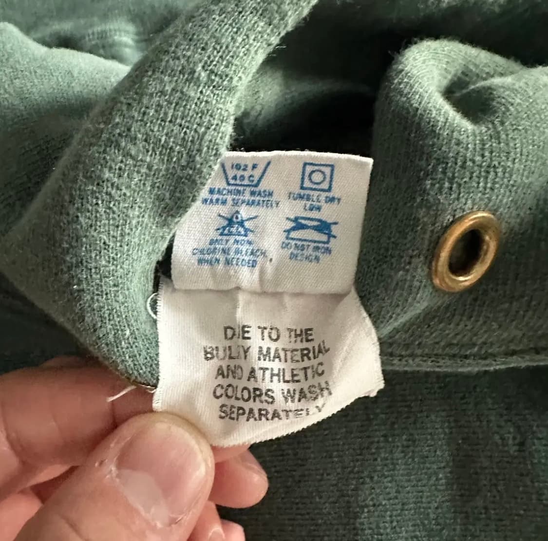 80s 챔피온 블랭크 리버스위브 후드티 XL 상품이미지4