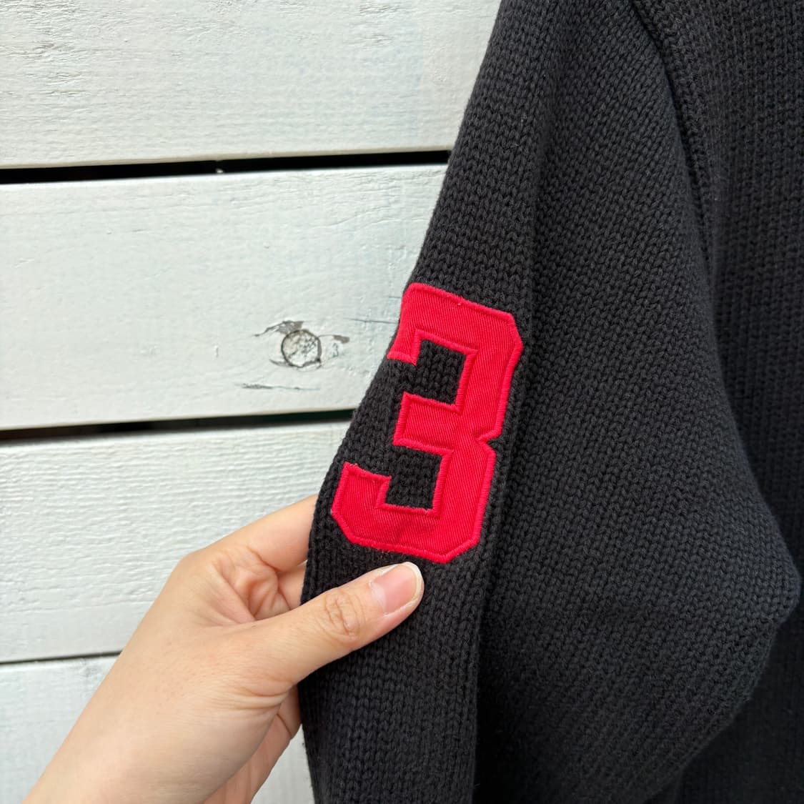 Polo 폴로 빅포니 니트 집업 상품이미지4