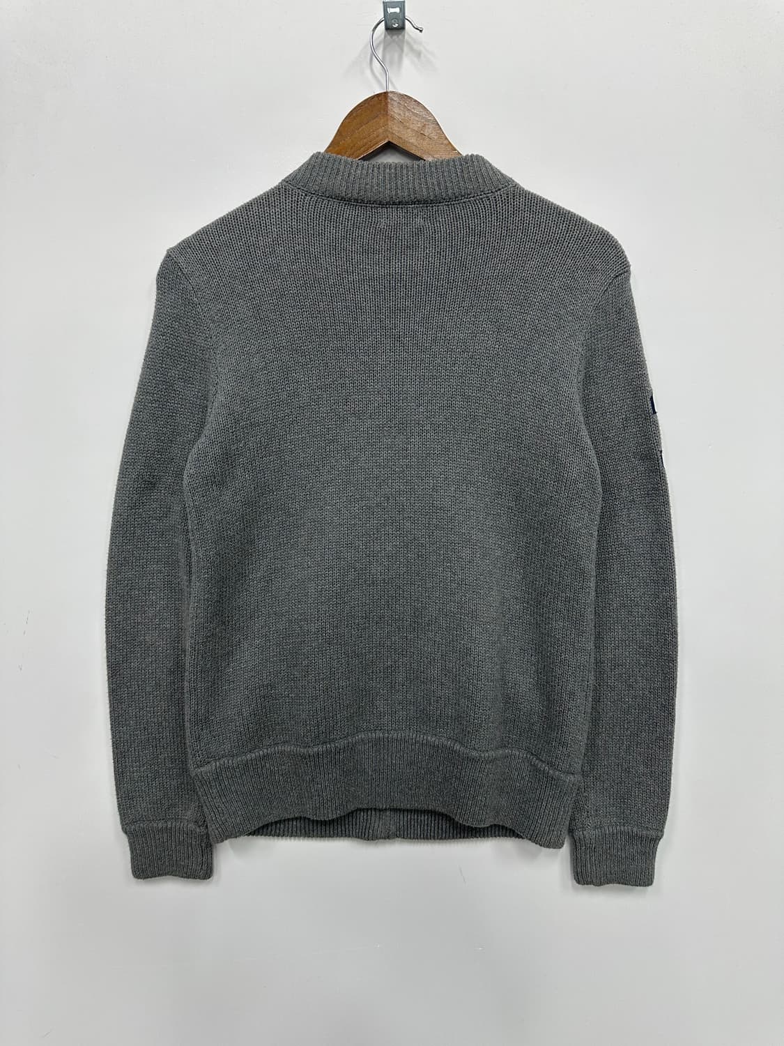 폴로 네이비 빅포니 그레이 니트 집업 상품이미지7