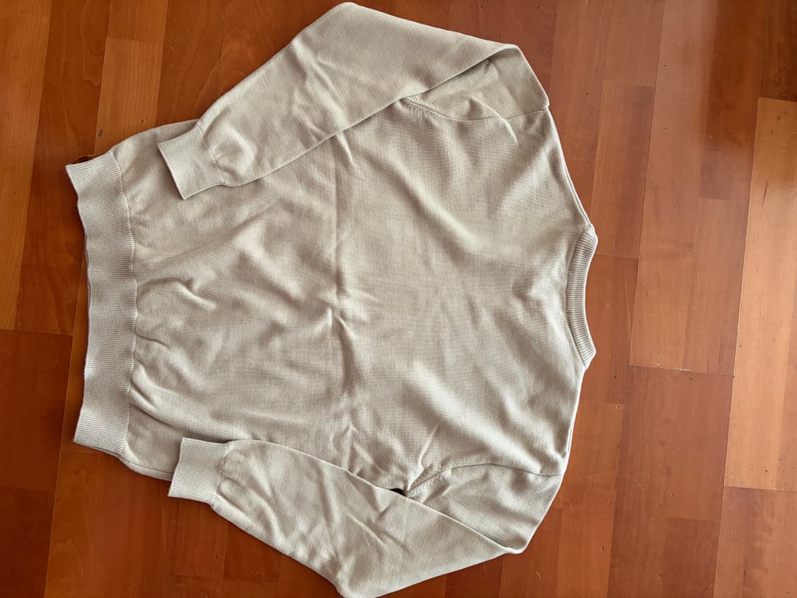 커스텀어클락 베이지 니트 M 상품이미지5