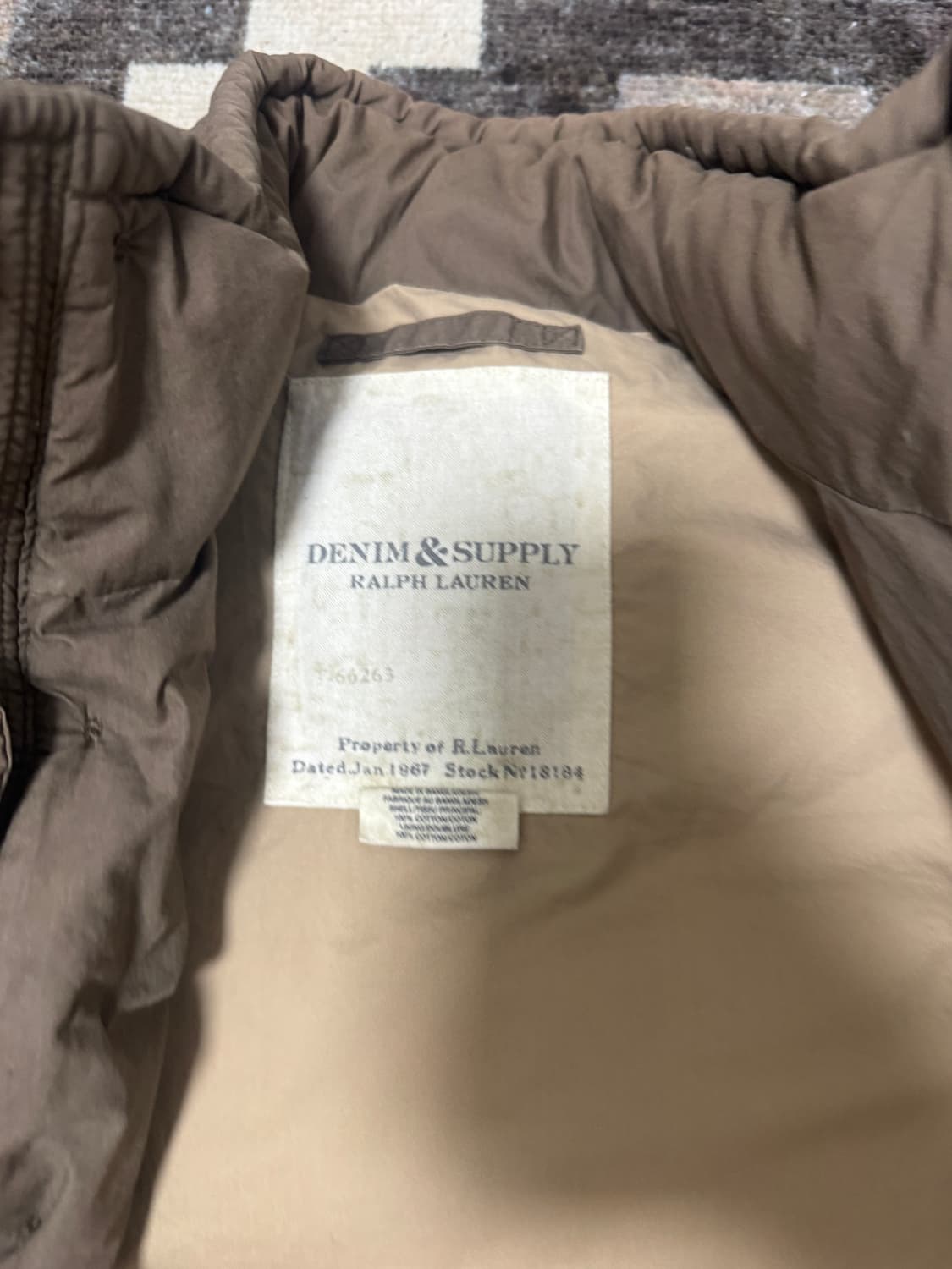 폴로 데님앤서플라이 패딩 조끼 베스트 M 상품이미지3