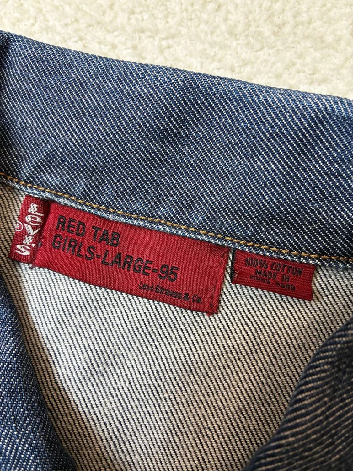 리바이스 00's 레드탭 인디고 데님 트러커 자켓 PN6684    상품이미지3