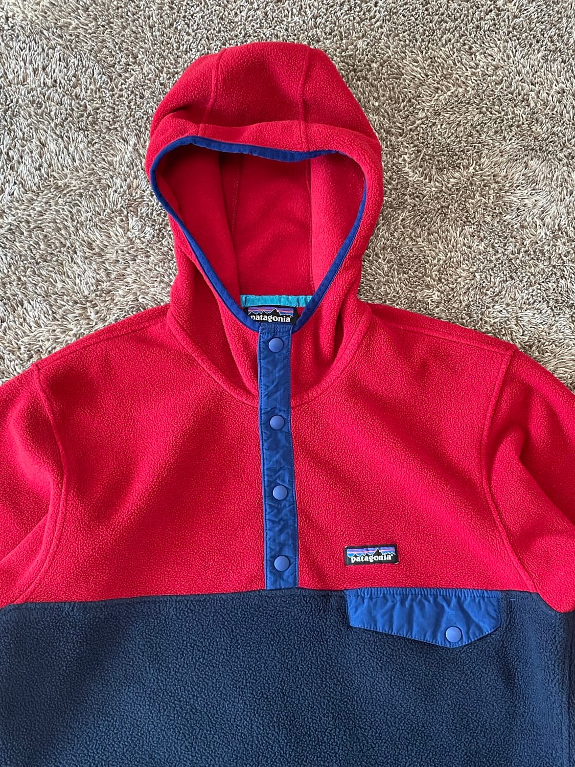 Patagonia synchilla 파타고니아 빈티지 신칠라 후드 상품이미지1