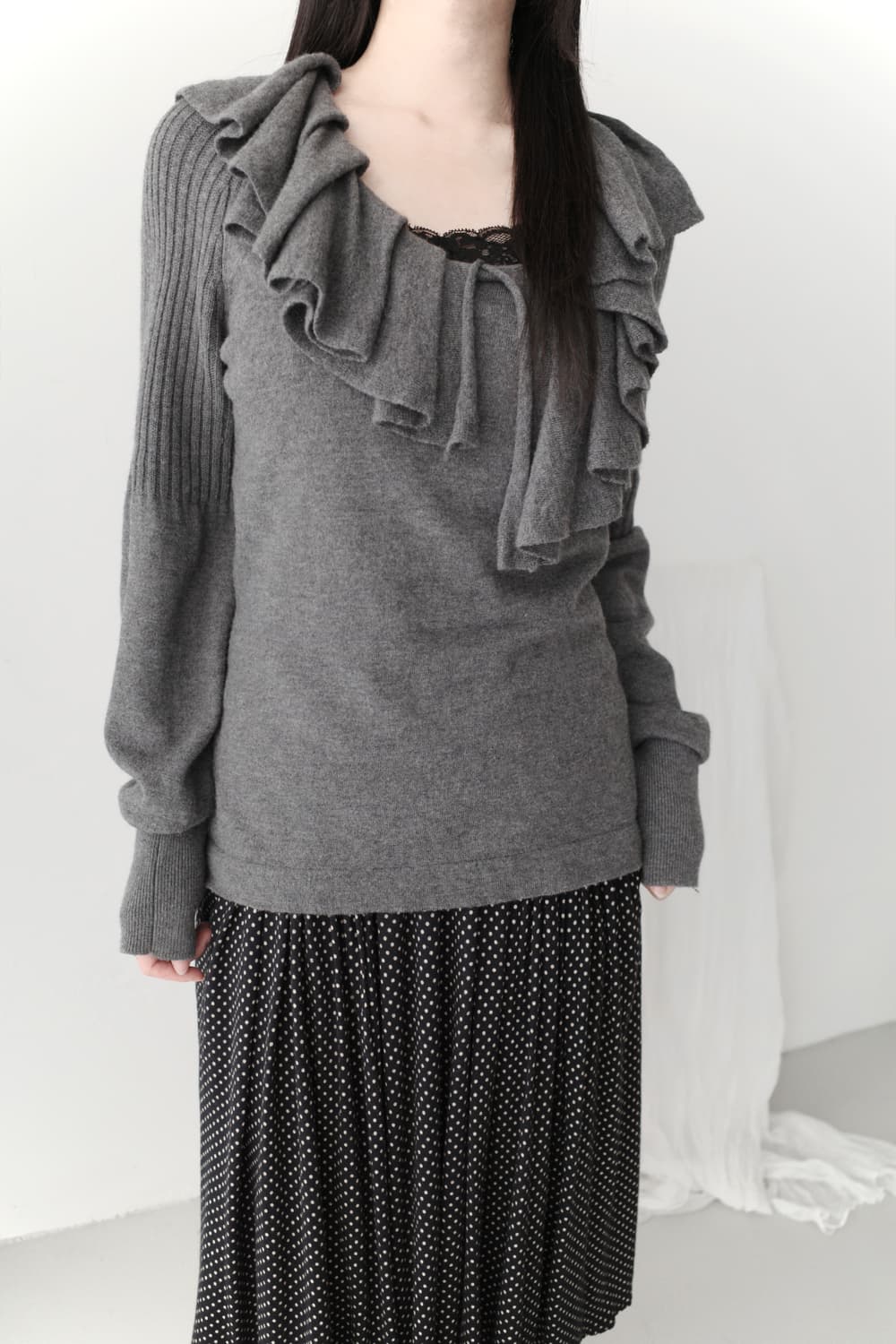 escada) ruffle knit 상품이미지5